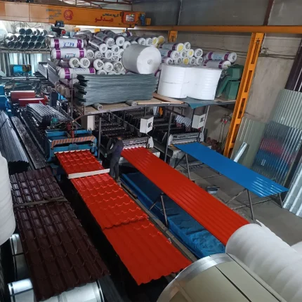 تولید انواع ورق شیروانی